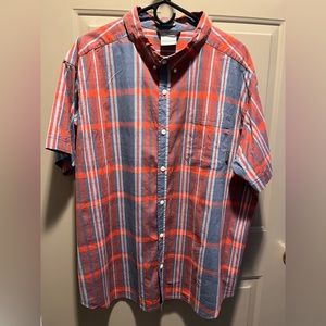 Men’s Columbia XXL,short sleeve,button down shirt